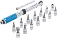 Drehmomentschlüssel-Satz | Abtrieb Außenvierkant 6,3 mm (1/4") | 3 - 24 Nm | 16-tlg.