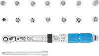 Drehmomentschlüssel-Satz | Abtrieb Außenvierkant 6,3 mm (1/4") | 3 - 24 Nm | 16-tlg.