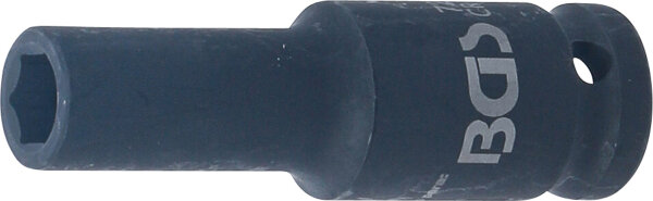 Kraft-Steckschlüssel-Einsatz Sechskant, tief | Antrieb Innenvierkant 12,5 mm (1/2") | SW 10 mm