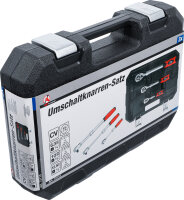 Umschaltknarren-Satz | ausziehbar | Abtrieb Außenvierkant 6,3 mm (1/4") - 10 mm (3/8") - 12,5 mm (1/2") | 3-tlg.