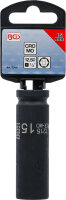 Kraft-Steckschlüssel-Einsatz Sechskant, tief | Antrieb Innenvierkant 12,5 mm (1/2") | SW 15 mm