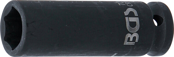 Kraft-Steckschlüssel-Einsatz Sechskant, tief | Antrieb Innenvierkant 12,5 mm (1/2") | SW 17 mm