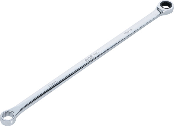 Ratschenring- und Ringschlüssel | extra lang | SW 13 mm