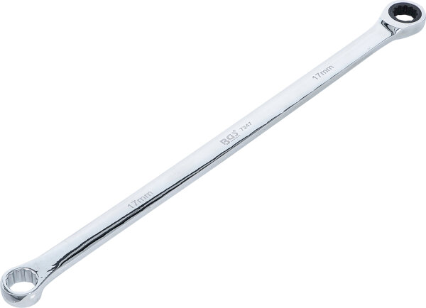 Ratschenring- und Ringschlüssel | extra lang | SW 17 mm