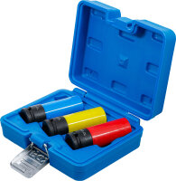 Kraft-Schoneinsatz-Satz | Antrieb innenvierkant 12,5 mm (1/2") | SW 17 / 19 / 21 mm | 3-tlg.