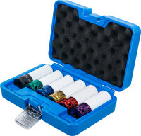 Kraft-Schoneinsatz-Satz | Antrieb Innenvierkant 12,5 mm (1/2") | SW 15 / 17 / 19 / 21 / 22 mm / MS17 | 6-tlg.