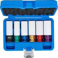 Kraft-Schoneinsatz-Satz | Antrieb Innenvierkant 12,5 mm (1/2") | SW 15 / 17 / 19 / 21 / 22 mm / MS17 | 6-tlg.