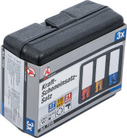 Kraft-Schoneinsatz-Satz | Antrieb Innenvierkant 12,5 mm (1/2") | SW 17 - 19 - 21 mm | 3-tlg.