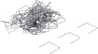 Reparaturklammern-Satz | flach | 0,6 mm | 100-tlg.