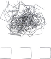 Reparaturklammern-Satz | flach | 0,6 mm | 100-tlg.