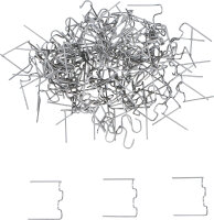 Reparaturklammern-Satz | Wellenform | 0,6 mm | 100-tlg.