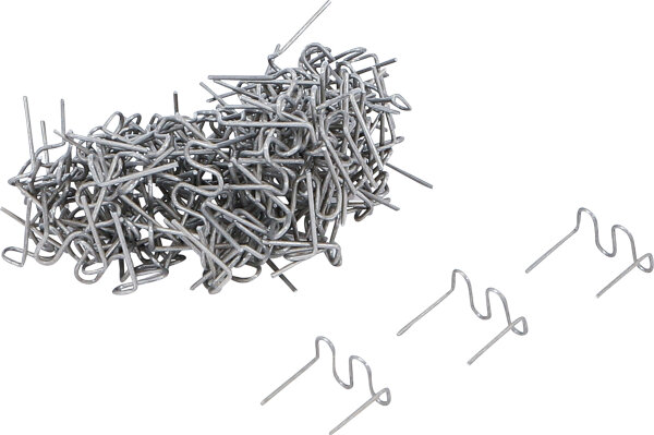 Reparaturklammern-Satz | Wellenform | 0,8 mm | 100-tlg.