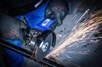 Akku-Winkelschleifer-Satz | bürstenlos | 18 V | mit Akku und Schnell-Ladegerät