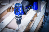 Akku-Schlagbohrschrauber-Satz | bürstenlos | 65 Nm | 18 V | mit Akku und Schnell-Ladegerät