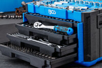 Steckschlüssel-Satz Sechskant | Antrieb 6,3 mm (1/4") / 10 mm (3/8") / 12,5 mm (1/2") | Metrisch und Zollgrößen | 300-tlg.