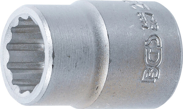 Steckschlüssel-Einsatz Zwölfkant | Antrieb Innenvierkant 20 mm (3/4") | SW 22 mm