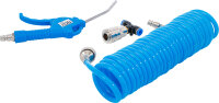 Druckluft-Ausblaspistole | mit Druckluft-Spiralschlauch...