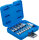 Bit-Einsatz-Satz | Antrieb Innenvierkant 6,3 mm (1/4") / 10 mm (3/8") / 12,5 mm (1/2") | Innensechskant 2 - 14 mm | 13-tlg.