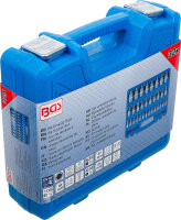 Bit-Einsatz-Satz | Antrieb Innenvierkant 6,3 mm (1/4") / 10 mm (3/8") / 12,5 mm (1/2") | Innensechskant 2 - 19 mm / 1/4 - 9/16" | Metrisch und Zollgrößen | 32-tlg.