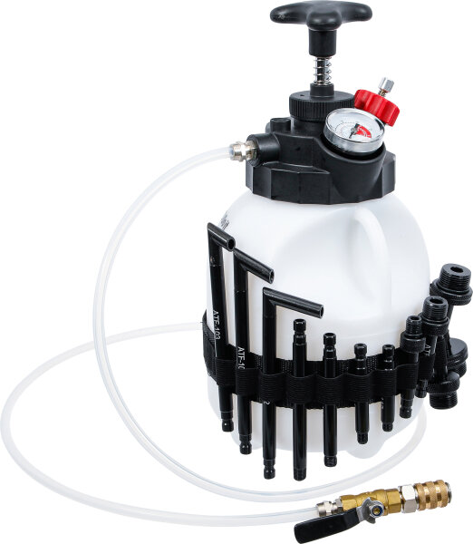 Getriebeöl-Befüllgerät mit Handpumpe | mit 12 Adaptern | 3 l