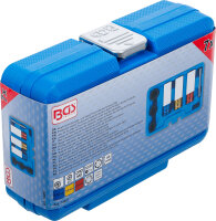 Kraft-Schoneinsatz- und Spiral-Profil-Steckschlüssel-Satz | Antrieb Innenvierkant 12,5 mm (1/2") | SW 17 - 21 mm | 7-tlg.