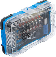 Color-Bit-Satz | mit Bit-Knarre | Antrieb Außensechskant 6,3 mm (1/4") | 43-tlg.