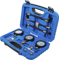 Kraftstoff- und Kompressionsdruckprüfgeräte-Satz | für Motorräder | 11-tlg.