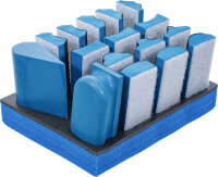 Klett-Schleifblock-Satz | 16-tlg.