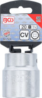 Steckschlüssel-Einsatz Zwölfkant | Antrieb Innenvierkant 20 mm (3/4") | SW 38 mm
