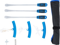 Reifen-Montiereisen- und Kantenschutz-Satz | für Motorräder | 13-tlg.