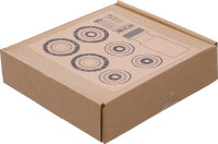 Werkstattwageneinlage 1/6: Radnabenschleifer-Satz | für Stehbolzen und Radmutternbolzen | 7-tlg.