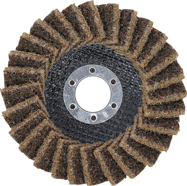 Fächer-Schleif-Scheibe | Vlies | Ø 115 mm | Körnung 80