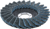 Fächer-Schleif-Scheibe | Vlies | Ø 125 mm |...