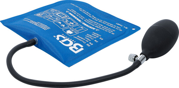 Druckkissen | mit Handpumpe | Quadrat | 165 x 150 mm