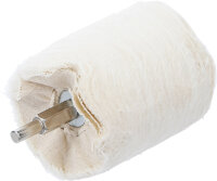 Polierkopf | Zylinderform | Antrieb Außensechskant...