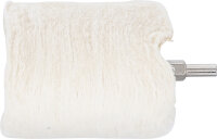 Polierkopf | Zylinderform | Antrieb Außensechskant 6,3 mm (1/4")