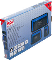 Magnet-Haftschalen-Satz | Silikon | faltbar | 3-tlg.