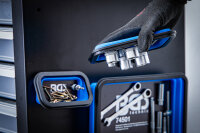 Magnet-Haftschalen-Satz | Silikon | faltbar | 3-tlg.