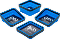 Magnet-Haftschalen-Satz | Silikon | faltbar | 115 x 115 x...