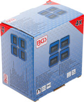 Magnet-Haftschalen-Satz | Silikon | faltbar | 115 x 115 x 50 mm | 4-tlg.