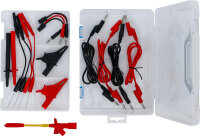 Messkabel- und Prüfspitzen-Zubehör-Sortiment | für Multimeter | 15-tlg.