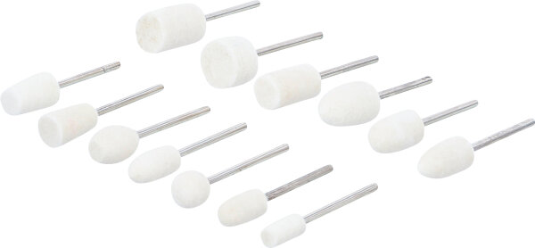 Polierköpfe-Sortiment | 13-tlg.