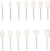 Polierköpfe-Sortiment | 13-tlg.