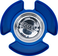 Magnet-Haftschale | mit 3 Kunststoff-Ablagen | 150 mm