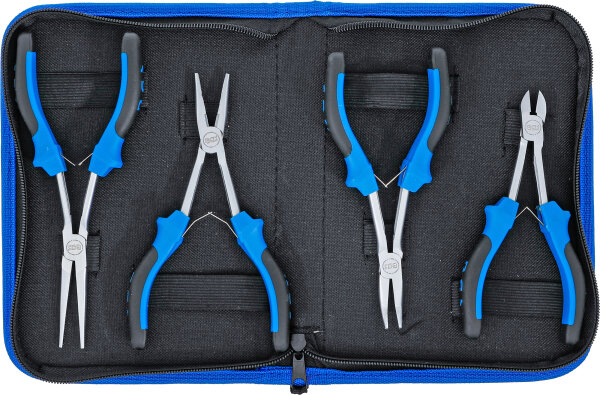 Elektronik-Zangen-Satz | extra lang | 4-tlg.