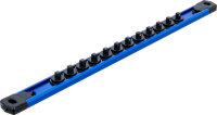 Halteschiene für 12 Steckschlüssel-Einsätze | magnetisch | für Antrieb 6,3 mm (1/4")