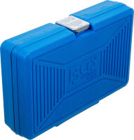 Spiral-Profil-Steckschlüssel-Satz / Schraubenausdreher | Antrieb Innenvierkant 6,3 mm (1/4") / 10 mm (3/8") | Metrisch und Zollgrößen | 32-tlg.