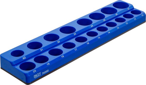 Kunststoffhalter für Steckschlüssel-Einsätze | magnetisch | 12,5 mm (1/2")