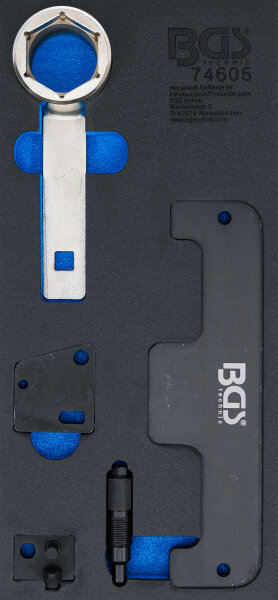 Werkstattwageneinlage 1/3: Motor-Einstellwerkzeug-Satz | für VAG / Porsche 6- und 8-Zylinder