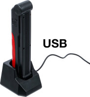 Akku-Knicklampe | COB-LED | 6,5 W | mit Ladestation